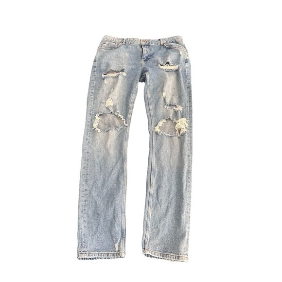 ASOS Mens Distressed Jeans Size 36x32 - Picture 1 of 6